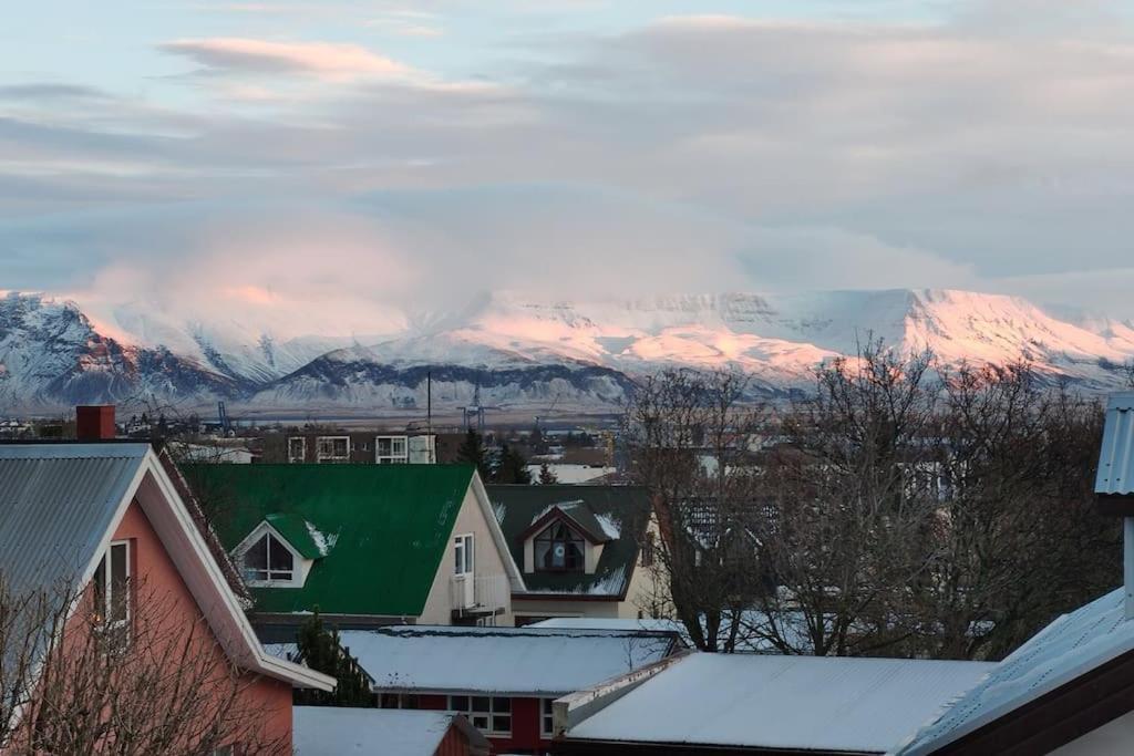 Icelandic Art Garden Villa W. Parking In Centre City Reykjavík Exteriér fotografie